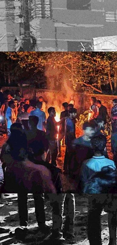 Why did locals attack CU students?