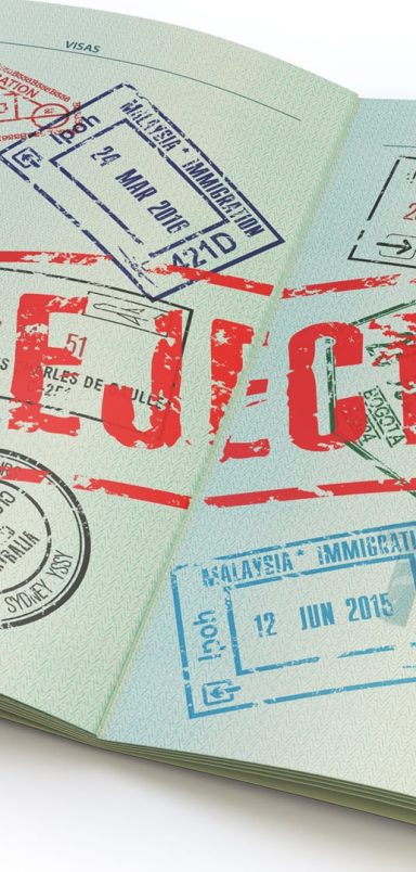 Which countries reject which visas for Bangladesh?