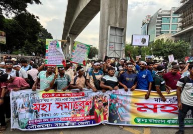 What are the demands of aspiring migrant workers stuck in the Malaysian migration deadlock?