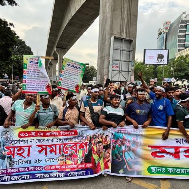 What are the demands of aspiring migrant workers stuck in the Malaysian migration deadlock?