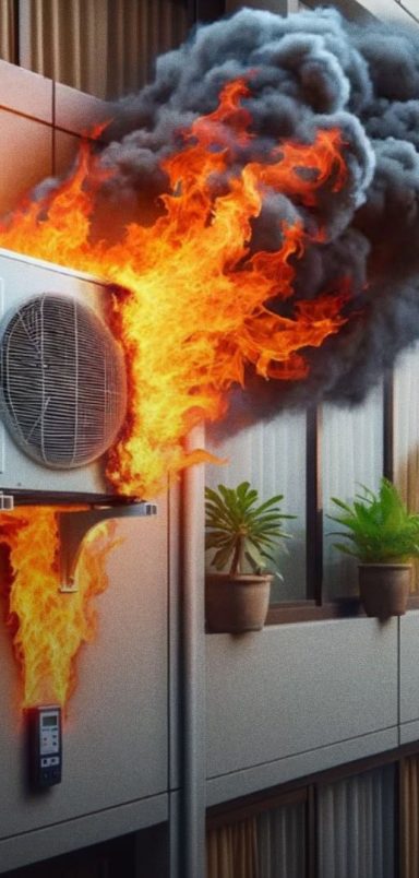 Why Air Conditioners explode and how to stay safe