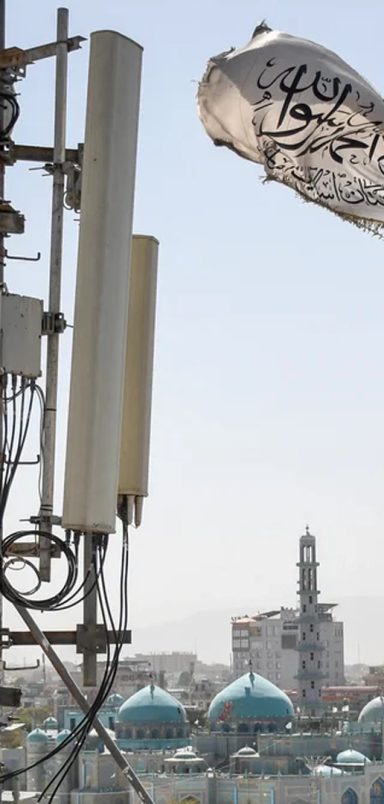 Why has the Tal-i-ban government imposed a total internet blackout across Afghanistan?