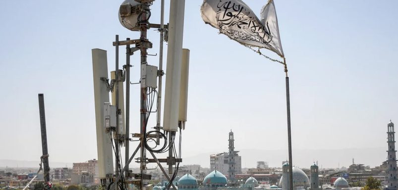 Why has the Tal-i-ban government imposed a total internet blackout across Afghanistan?