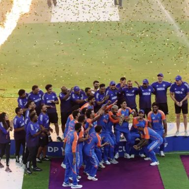 Why did India refuse to accept the Asia Cup trophy after beating Pakistan?