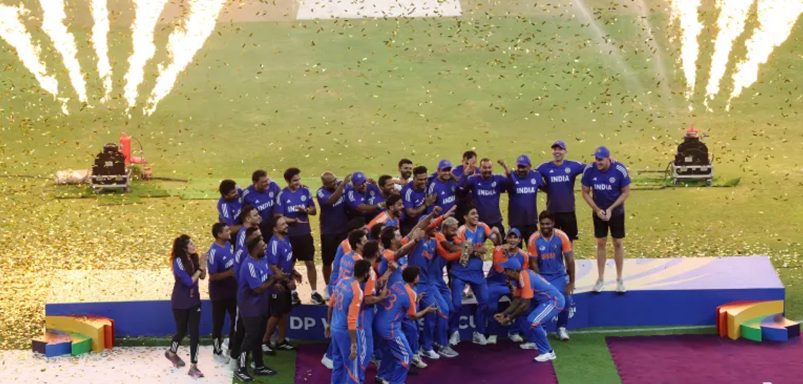 Why did India refuse to accept the Asia Cup trophy after beating Pakistan?