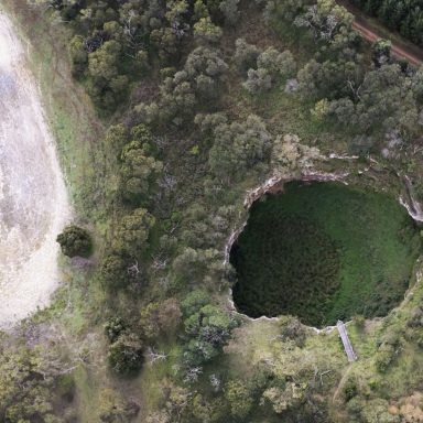 What are sinkholes and why do they collapse so suddenly?