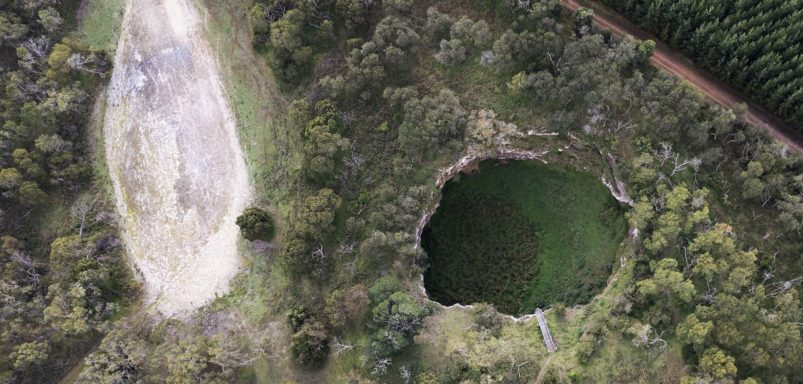 What are sinkholes and why do they collapse so suddenly?