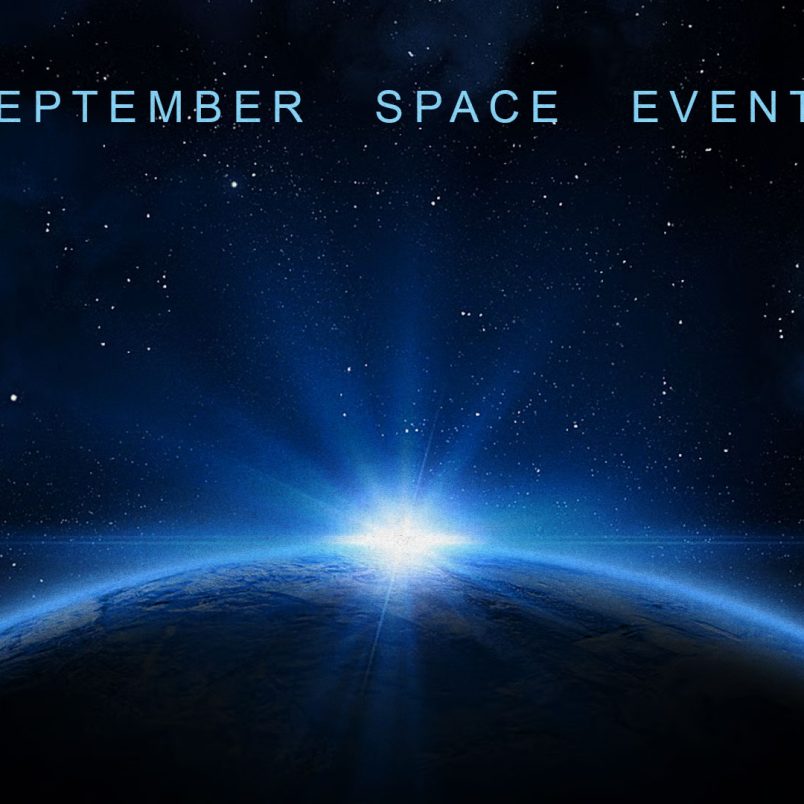 7 space events happening this September