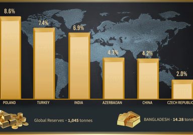 Which countries bought the most gold in 2024?