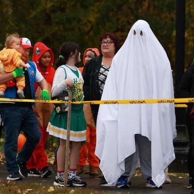Where did Halloween's costumes, pumpkins and trick-or-treating come from?