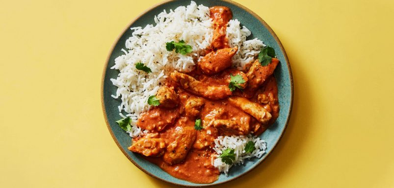 Who actually created beloved chicken tikka masala?