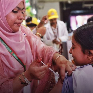Which age groups should take the typhoid vaccine and how to register