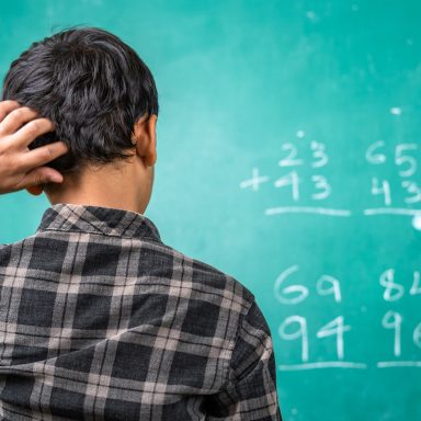 Why are some people afraid of math?