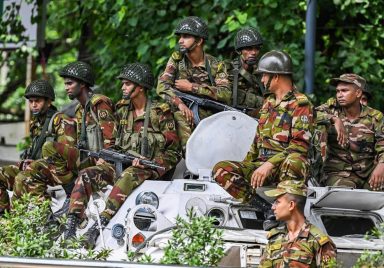 Why are Bangladesh army officers facing arrest warrants in civilian court?