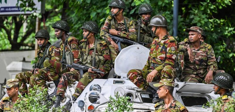 Why are Bangladesh army officers facing arrest warrants in civilian court?