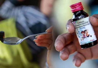 How did toxic cough syrups in India lead to child deaths?