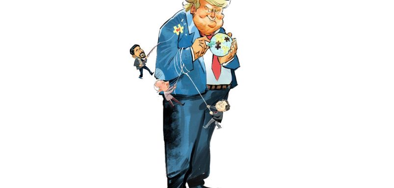 How the US president is reshaping the world in his own image