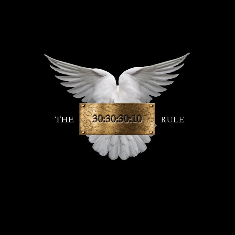 What is the 30:30:30:10 rule for finances and how should you use it?