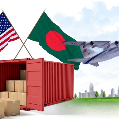 What did Bangladesh export the most to US in FY25?