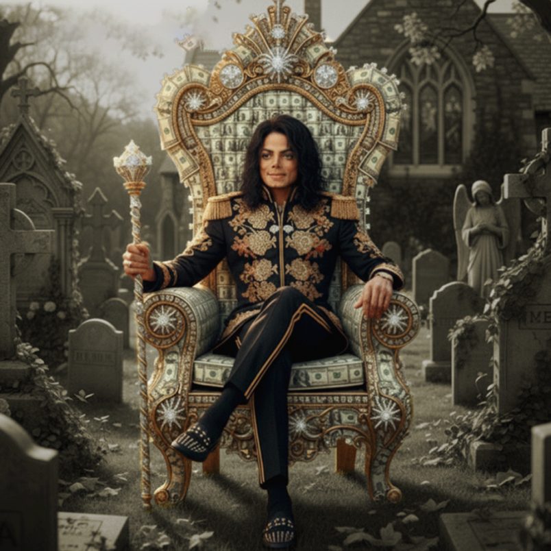 Which late artists earned the most in 2025 since their passing?