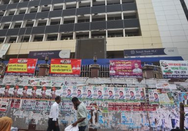 Can you use posters in public spaces and what happens if you do?