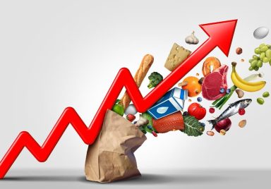 Which expense category saw the most inflation last month?