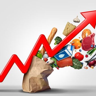 Which expense category saw the most inflation last month?