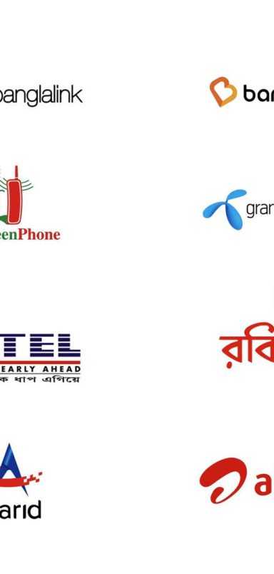 The evolution of Bangladesh’s mobile operator logos