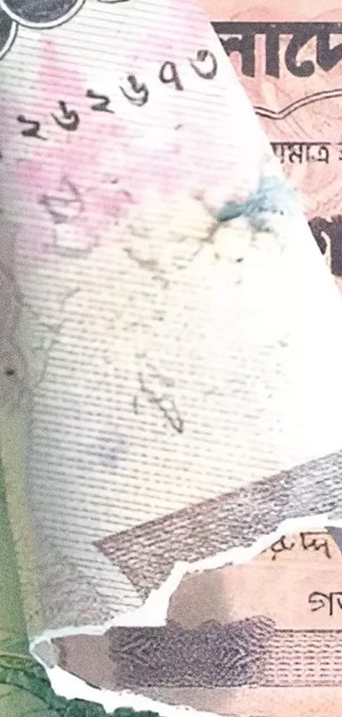 How much of your torn note gets you a full refund?