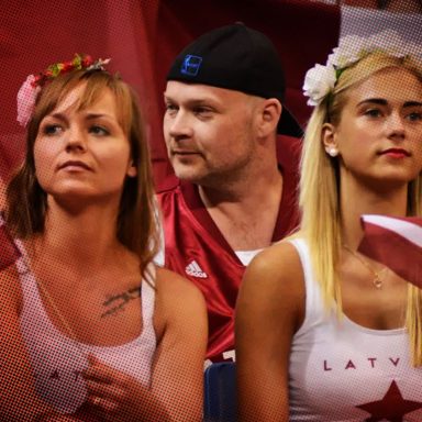 Why are Latvian women hiring 