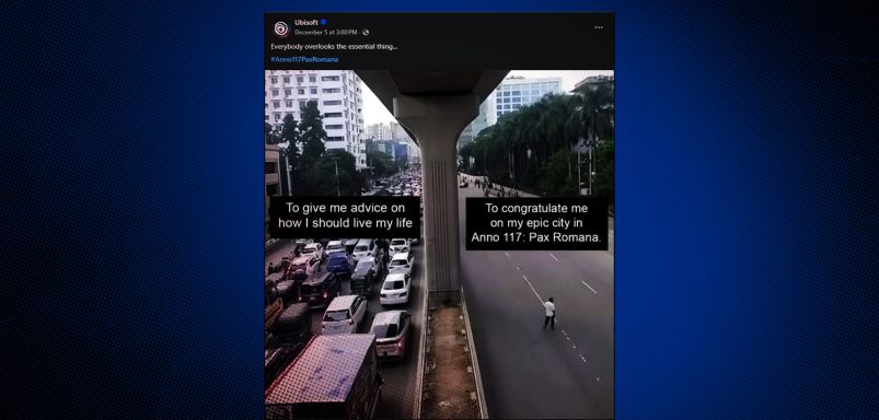 Ubisoft used Dhaka's gridlock for a meme, and we are not hating it