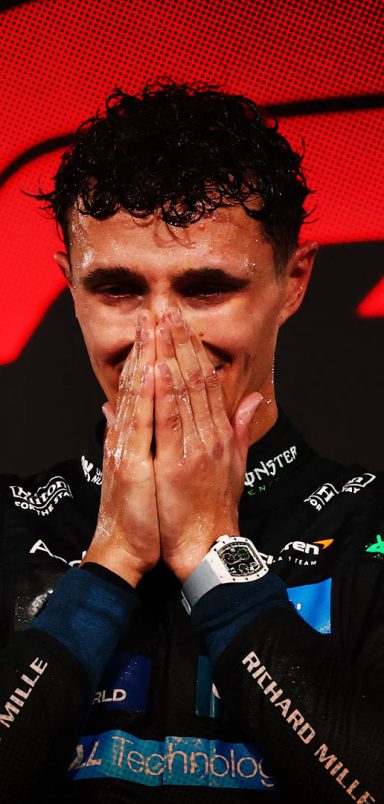 Where is Lando Norris’ F1 championship trophy and why hasn’t he lifted it yet