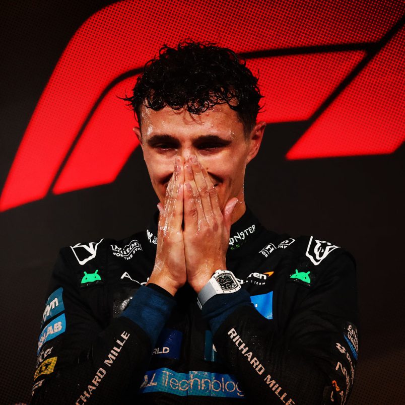 Where is Lando Norris’ F1 championship trophy and why hasn’t he lifted it yet