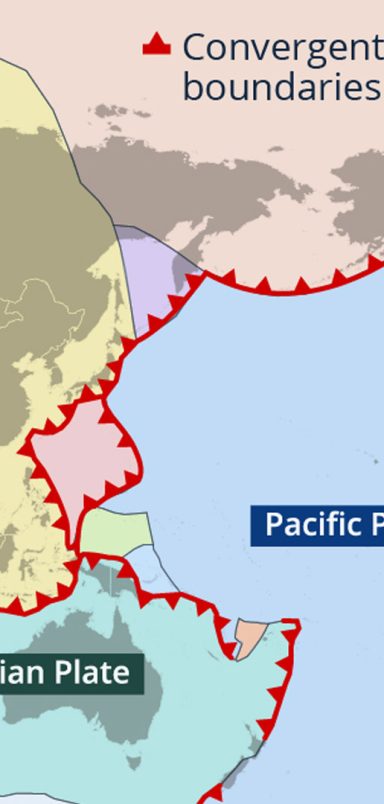 Why are earthquakes so common in South Asian countries?