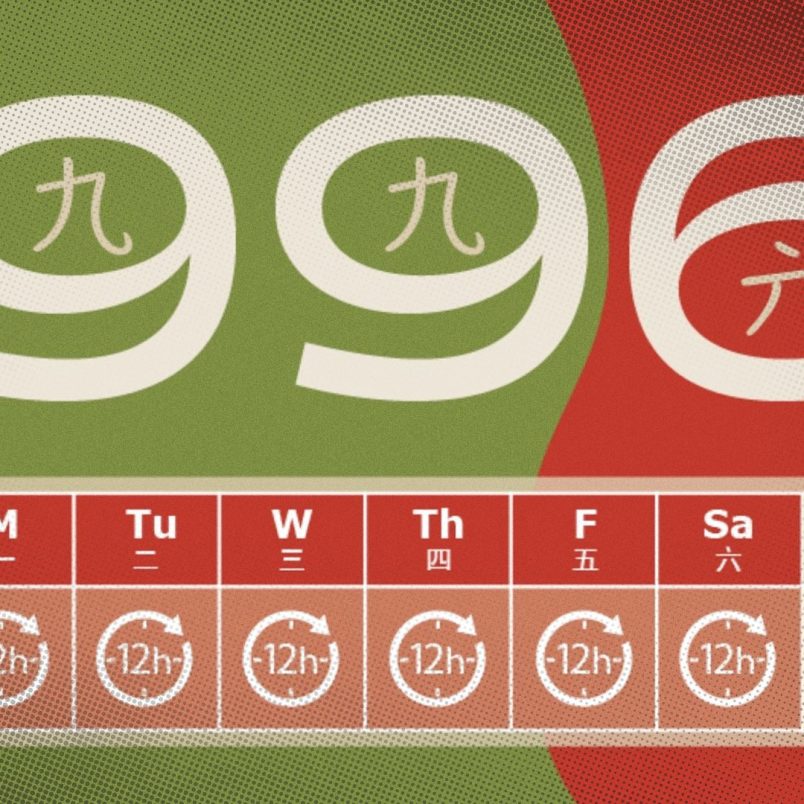 What is the 996 work culture and why are US startups adopting it?