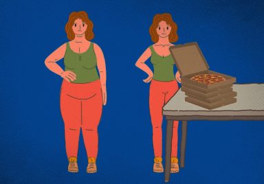 Why some people gain weight eating less while others stay lean