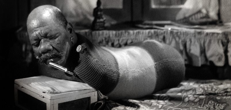 A man with no arms or legs who amazed audiences in 1932's cult film 'Freaks'