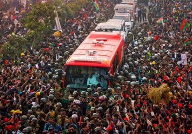What’s inside the special bulletproof bus Tarique Rahman is using?