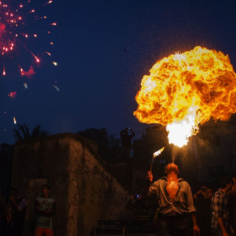 Why is Old Dhaka's traditional Shakrain festival facing opposition this year?
