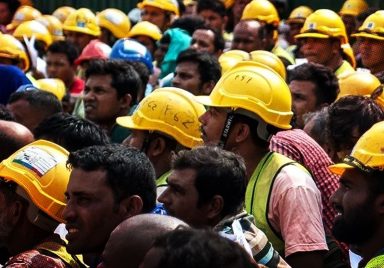 Which countries employ most Bangladeshi migrant workers?