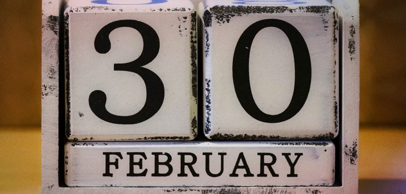 February 30th - A day that only came once in history