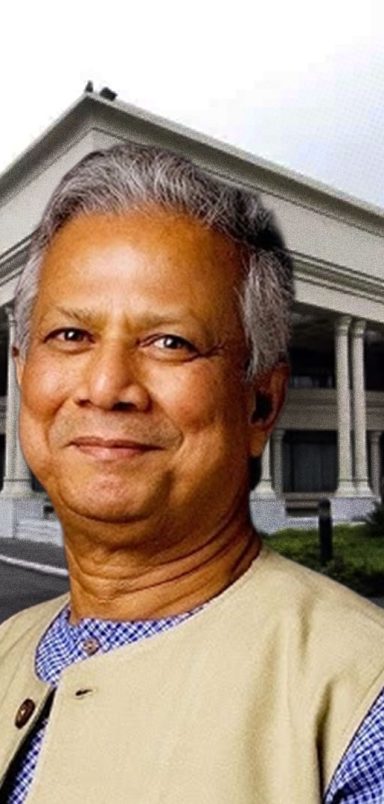 How long will Professor Yunus stay in Jamuna, and where will the new prime minister move?