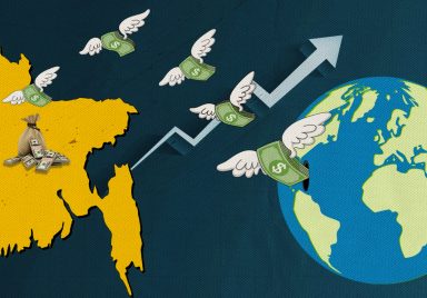 Which division received the most remittance from July to December