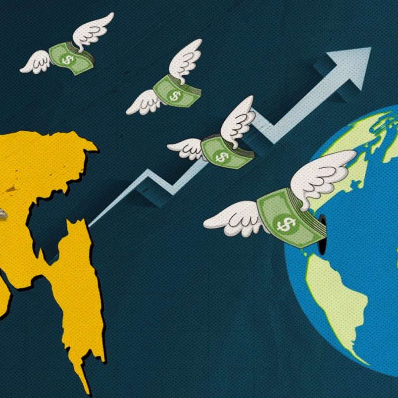 Which division received the most remittance from July to December