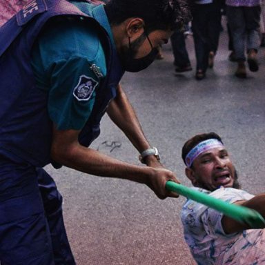 Can police legally use force the way they did during anti-drug raids?