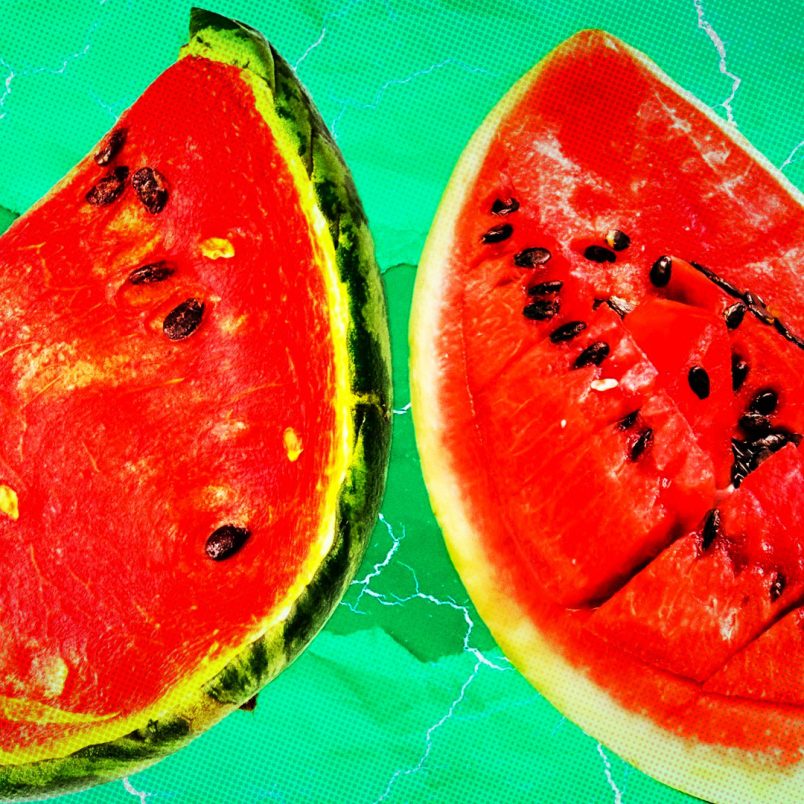 How to spot a good watermelon