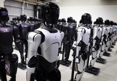 Which countries have the highest humanoid robot startups?