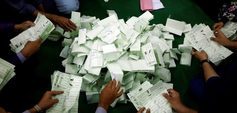 How the results are generated after voting in national election