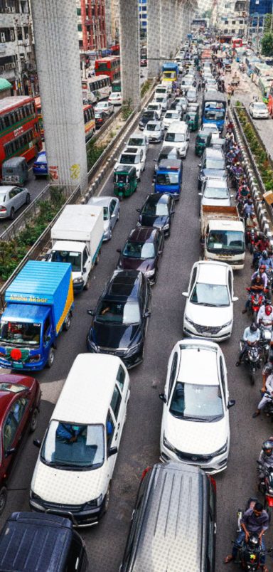 Which vehicles are banned and which are allowed during the election?