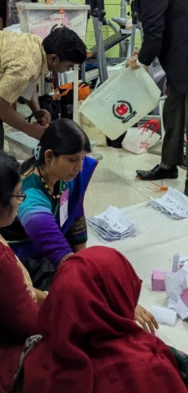 Why election results were delayed according to the election commission
